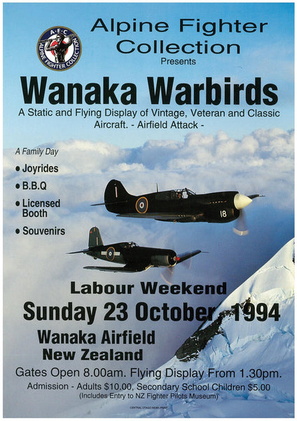 Poster Wanaka Warbirds
